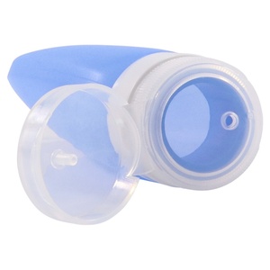 40ml Empty Silicone Shampoo Refill Bottle 60ml 2oz Reusable Plastic Free Shower Gel Bottle Travel Size Bottles for Toiletries - Product Image 6