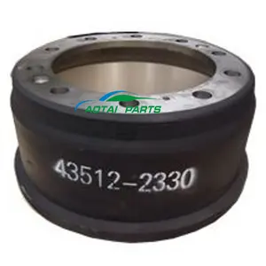 AT Brake Drum 43512-2330/43512-1023/43512-1293 For Hino