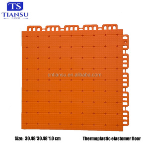 Baldosas de suelo entrelazadas para cancha de baloncesto profesional móvil TPV suelo para deportes al aire libre - Product Image 2
