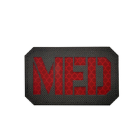 Choix multiples Laser Réfléchissant Rescue Étiquette Réfléchissante MED Patch Nylon Tissu Vêtements Applique Sac à Coudre Chapeaux Sac Autocollants