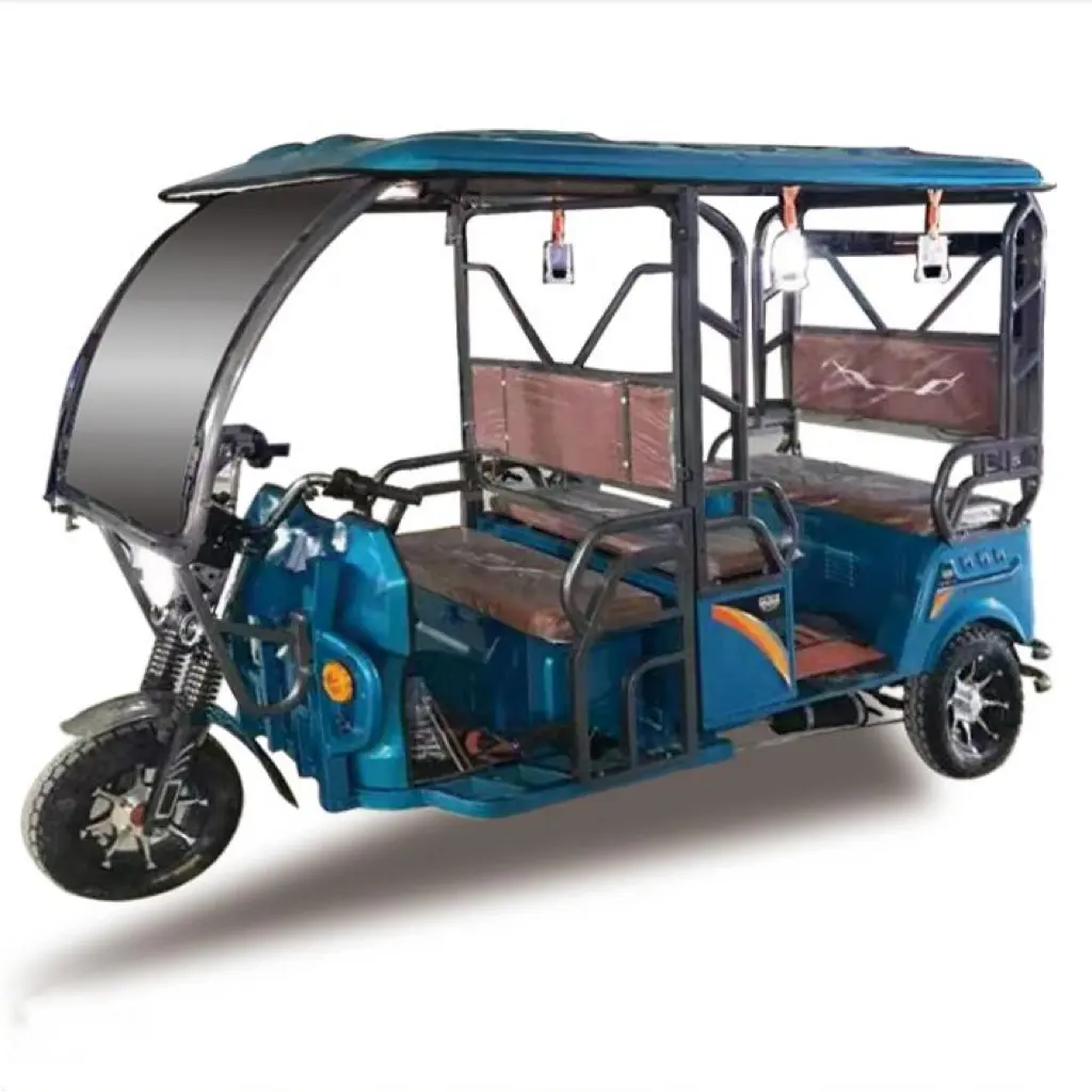 K03 china Hot selling ev car bajaj tuk-tuk 8 seats 3 Wheel Tricycle Solar panel electric tricycle mini Taxi for sale