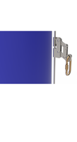 Boucle de connexion rapide verticale en acier inoxydable de type JVW 70M pour système de protection contre les chutes de mât de télécommunication monopôle