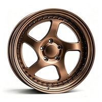 Jantes forgées en bronze doré YAGU Custom 17-26 pouces PCD 5x112 5x114.3 5x120 5x130 pour Audi BMW Mercedes Honda Nissan Toyota