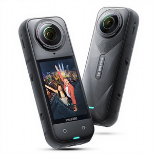 Insta 360 X5, Nueva Cámara de Acción 360, 2400mAh, Video 8K, Resistente al Agua hasta 10m, Panorámica Deportiva, Gran Angular, Pantalla de 2.5'', 128GB CMOS - Product Image 1