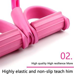Bandes de Résistance Élastiques de Haute Qualité à 6 Tubes pour Fitness, Pédalier de Résistance, Entraînement Musculaire, Latex TPE, Corde de Traction pour Sit-Up et Exercices - Product Image 5