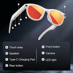 工場供給卸売AIメガネサプライヤー スマートサングラス カメラ付き AI写真認識 リアルタイム翻訳 - Product Image 3