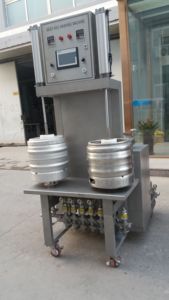 Bia tự động điền Máy isobaric Thùng keg điền thiết bị thùng phụ với đồng hồ đo lưu lượng - Product Image 3
