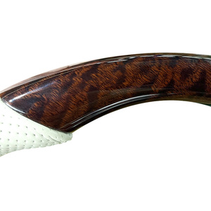 Volant de voiture en bois brun de luxe adapté aux Mercedes Benz Classe <span class=keywords><strong>C</strong></span> E S V W176 W205 X164 Glc X253 - Product Image 6