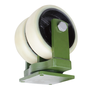 Gute Qualität Plate Caster Super Heavy Duty zweireihige Räder PU Caster 6 Tonnen 8 Zoll - Product Image 4