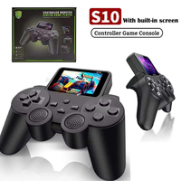 Console de jeu portable rétro S10 avec 520 jeux intégrés, mode arcade pour deux joueurs, sortie TV, résolution 640x480, écran couleur