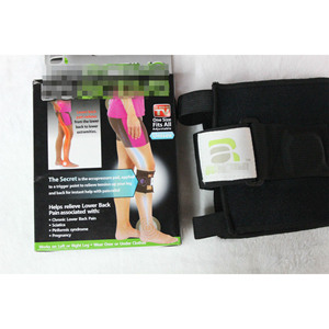 Soporte Terapéutico para Piernas con Almohadilla de Compresión, Color Negro, Talla Única, Alivio del Dolor Lumbar, Envoltura de Compresión para la Articulación de la Rodilla - Product Image 5