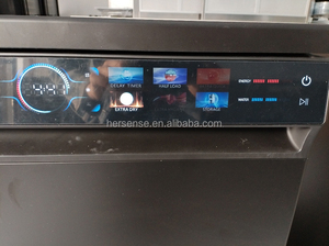 เครื่องล้างจานแบบปรับแต่งได้ ล้าง/อบแห้ง 18 ชุด ความจุเครื่องล้างจาน หน้าจอสัมผัส เครื่องล้างจานแบบถัง สำหรับใช้ในครัวเรือน - Product Image 6