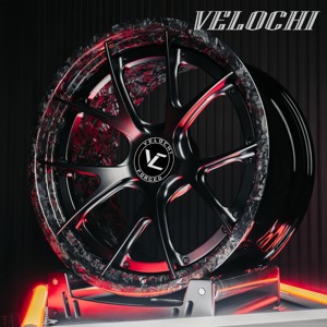 ล้อคาร์บอนไฟเบอร์ Velochi ขนาด 18 19 20 21 22 นิ้ว สำหรับรถยนต์นั่งส่วนบุคคล ล้อฟอร์จ 5x130 5x120 5x112 ล้อเว้าลึก - Product Image 4
