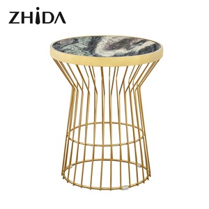 Mesa <span class=keywords><strong>Consola</strong></span> Extensible <span class=keywords><strong>de</strong></span> Alta <span class=keywords><strong>Calidad</strong></span> con Base Metálica para Sala <span class=keywords><strong>de</strong></span> Estar, Dormitorio y Villa - Product Image 1
