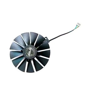 ใหม่สำหรับ Asus <span class=keywords><strong>Radeon</strong></span> RX580 570 <span class=keywords><strong>470</strong></span>การ์ดจอแบบ Dual /strix Gaming OC อะไหล่สำหรับ PLD10010S12HH การ์ดจอ FDC10M12S9-C T129215SM - Product Image 3