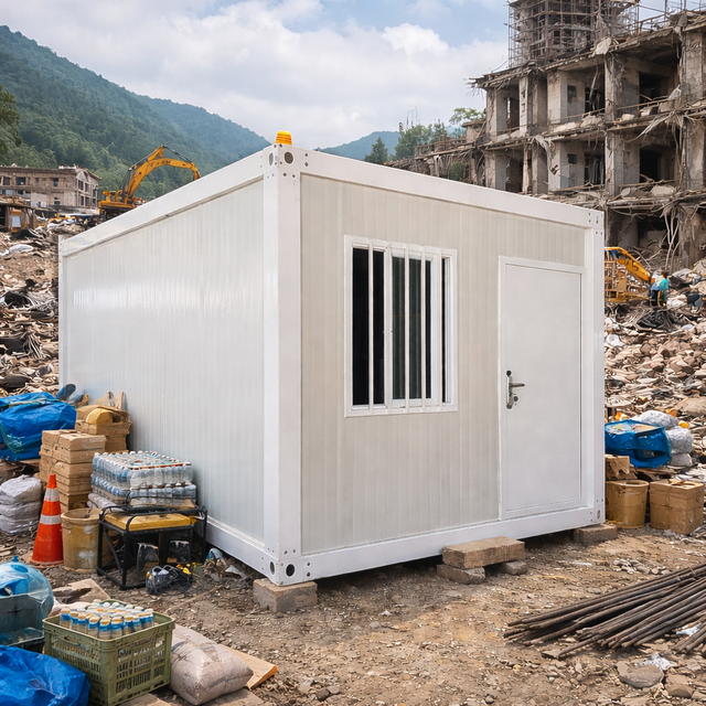 20ft 40ft Modular Container House Mobile Portable Temporary Warehouse Storage Detachable Prefabricated Container House