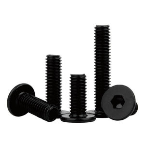 Tornillo de máquina de cabeza plana delgada hexagonal Tornillo cruzado Phillips para máquina M1 M1.2 M1.4 M1.6 M2 M2.5 M3 M4 M5 M6 M8 - Product Image 5