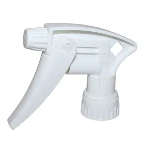 RTCO-Mini rociador de gatillo blanco para limpieza de agua, botella de plástico, gran cantidad disponible, 24/410, 28/410