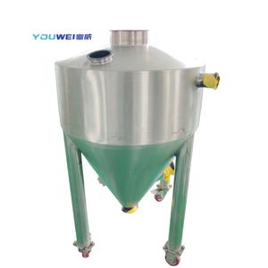 Tolva 40 L Acero Inoxidable 304 incluido vibrador válvula vacía Codo Válvula Silo - Product Image 5