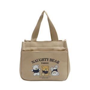 Custom-sized Solid-color Eco-friendly Canvas Handbagscasual Single-shoulder Handbags and Student Bags - Product Image 4