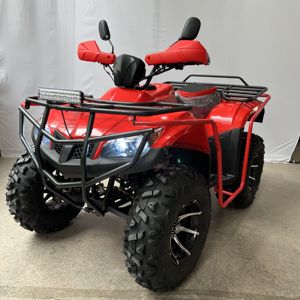 <span class=keywords><strong>Cuatrimoto</strong></span> Todoterreno Roja de 250cc y <span class=keywords><strong>4</strong></span> Tiempos con Barra Protectora Delantera, Certificación EC - Product Image 2