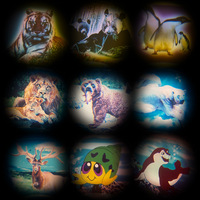 Caméra projecteur pour enfants, caméra de projection pour enfants, jouets éducatifs, visionnement 3D, caméra jouet mignonne avec des animaux de dessin animé pour les fêtes d'anniversaire