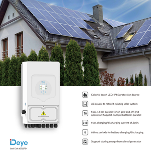 อินเวอร์เตอร์ไฮบริด Deye SUN-6K-SG05LP1-EU-AM2-P 6KW แบบเฟสเดียว พร้อมแบตเตอรี่ 48V/51.2V มีสินค้าในสต็อก - Product Image 6