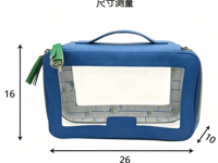 Stock US, livraison gratuite : Étui de rangement pour Mahjong américain, étanche, pliable, en PVC transparent, sac de voyage portable pour jeu de Mahjong de 160 tuiles