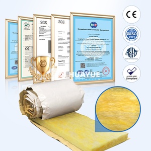 <span class=keywords><strong>Manta</strong></span> <span class=keywords><strong>Aislante</strong></span> <span class=keywords><strong>para</strong></span> Techos de Lana de Vidrio HUAYUE, Rollo de Polipropileno Vinílico Blanco, 50 mm de Grosor, Lana de Fibra de Vidrio Wmsk - Product Image 4