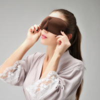 Masque oculaire profilé 3D de personnalisation d'usine pour masque pour les yeux de sommeil de voyage de nez stéréo d'avion