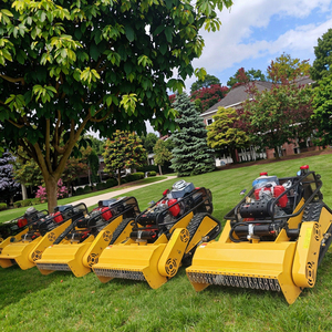 Động cơ diesel nhỏ <span class=keywords><strong>Robot</strong></span> Máy cắt cỏ với chiều rộng 800mm 1000mm 1200mm điều khiển từ xa theo dõi Máy cắt cỏ - Product Image 2