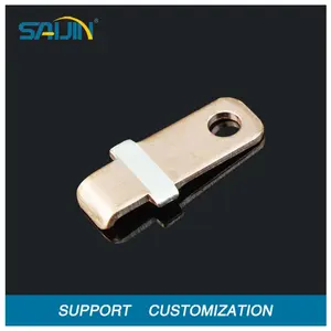 Switch Socket Machining Parts Terminal Contact Brass Copper Silver Inlay Part For Switches Contact