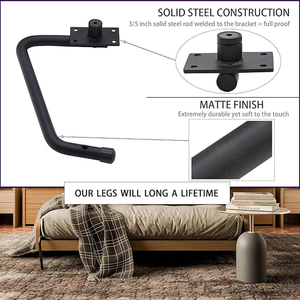 Kit de Herrajes y Resortes para <span class=keywords><strong>Cama</strong></span> Abatible Murphy Horizontal Giratoria Roomtec, Tamaño Queen o King con <span class=keywords><strong>Sofá</strong></span>, para Armar Usted Mismo (DIY), Venta al Por Mayor - Product Image 3