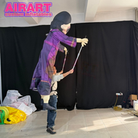 Costume de squelette gonflable personnalisé pour adulte, costume de marionnette gonflable interactif pour festival, défilé, publicité