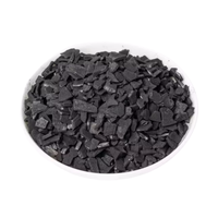 Granulés de charbon actif de coque de noix de haute qualité, pureté 99,9 %, diamètre 4 mm, noir de carbone, durée de conservation 5 ans, pour l'eau potable