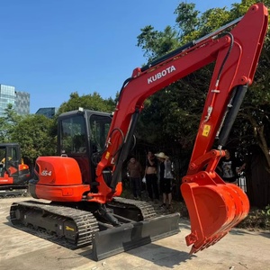 มีสินค้าในสต็อก! รถขุดขนาดเล็ก Kubota U55-4 มือสอง, เครื่องจักรก่อสร้างสำหรับบ้านและฟาร์ม 5 ตัน, รถขุด Kubota U55 ที่เชื่อถือได้ - Product Image 5