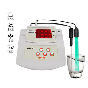 <b>PHS</b>-3C <b>pH</b> Meter Digital <b>PH</b> And Temperature <b>Tester</b> For Water Quality Analysis Laboratory Use - Product Image 3
