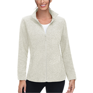 OEM <strong>Lightweight</strong> <strong>Coat</strong> Sports Tops Athletic Warm <strong>Coats</strong> for <strong>Women</strong> Spring Autumn Casual Turtleneck <strong>Women's</strong> Fleece Jackets - Product Image 4