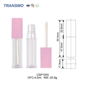 Flacon de gloss à lèvres 4 ml, tube laminé dégradé, tubes de gloss à lèvres vides à presser, base de gloss à lèvres, tube en gros - Product Image 2