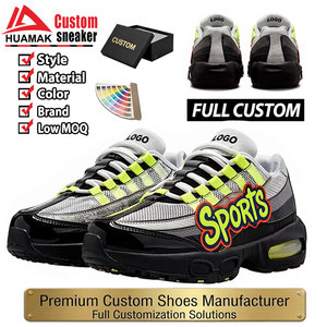 Fabricante de Calzado Deportivo Personalizado al por Mayor con Logotipo Personalizado, Ultra Ligero, Estilo Urbano, Marca Propia OEM, Transpirable, de Malla, para Hombre - Product Image 1