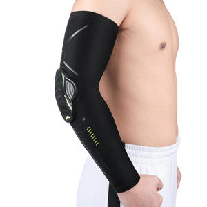 Manchons de compression personnalisés avec logo pour cyclisme, respirants, protection UV, coudières et soutien pour le bras (basketball) - Product Image 4