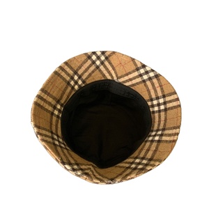 Vente en gros femmes chapeaux mode 2023 classique tartan plaid à carreaux pêche seau chapeau réversible <span class=keywords><strong>bob</strong></span> style britannique - Product Image 6