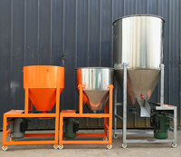 Mélangeur de substrat en spirale pour champignons, machine pour mélanger les poudres humides et sèches, les savons, les épices mélangées, les aliments pour animaux et les semences