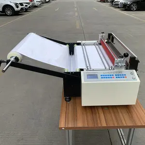 1200mm Width Paper Roll to Sheet Cutting Machine Automatic PVC PET Film Unwind Feeding and Cutting Machine