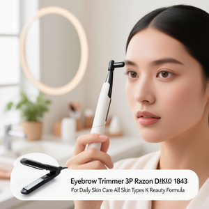 Recortador de Cejas 3P Razor Daiso1843 Para el Cuidado Diario de la Piel, Todo Tipo de Piel, Fórmula K Beauty - Product Image 3