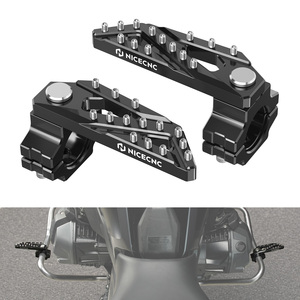 NICECNC para Yamaha Tenere 700, Abrazaderas de Reposapiés para Motocicleta, Reposapiés para Carretera para 890 <span class=keywords><strong>Adventure</strong></span>, 1290 SAR, SAS, R1200, <span class=keywords><strong>R1250</strong></span>, R1300 <span class=keywords><strong>GS</strong></span>, GSA - Product Image 1