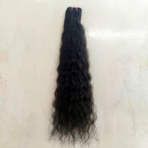 30 \ "ผมต่อจากวิหารสำหรับถักเปียผมแท้สีดำ100% หยักศกคุณภาพสูง - Product Image 2