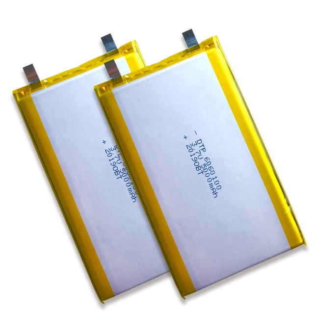 OEM Polymer Battery 3.7V 10000mAh Pouch Lithium Ion Lipo Rechargeable Batteries Cells with PCB Wires PH2.0 2pin Connector