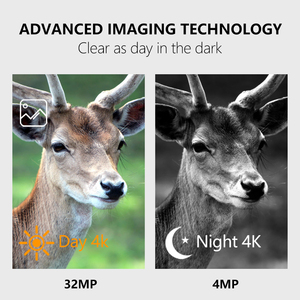 Caméra de <span class=keywords><strong>chasse</strong></span> infrarouge <span class=keywords><strong>Suntek</strong></span> HC-810A 24MP HD IP65, vision nocturne CMOS, alimentée par batterie, écran 2,4 pouces, MicroSD/TF, 66-98 pieds - Product Image 3