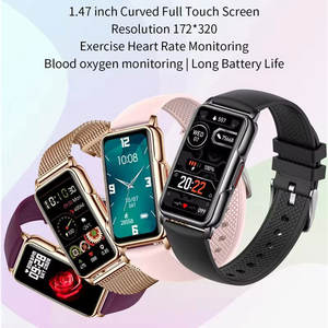 1,47 pulgadas OEM resistente al agua Original BT llamada ritmo cardíaco oxígeno en sangre Android IOS reloj inteligente para hombres y mujeres - Product Image 2